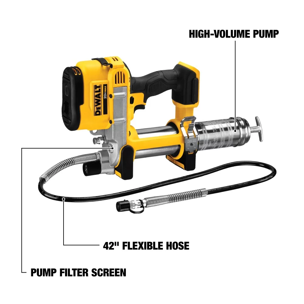 DEWALT DCGG571B 20-volt Max Air Grease Gun - Image 9