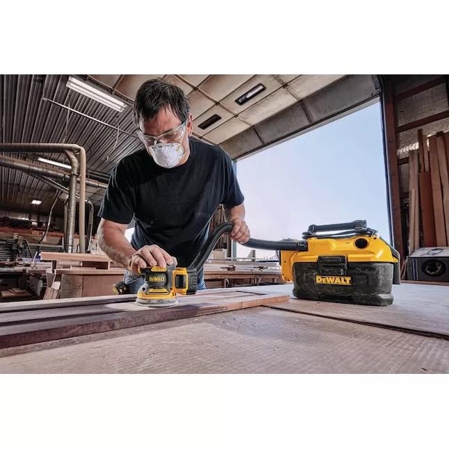 DEWALT Power Sanders DCW210B 20-Volt Brushless Cordless Variable Speed Random Orbital Sander with Dust Management - Image 6