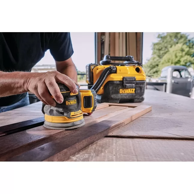 DEWALT Power Sanders DCW210B 20-Volt Brushless Cordless Variable Speed Random Orbital Sander with Dust Management - Image 7