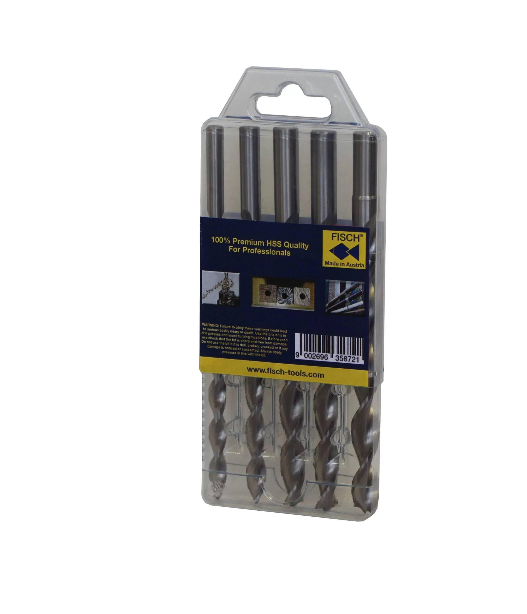 FISCH Assorted Woodboring Brad-point Drill Bit Set - Image 6