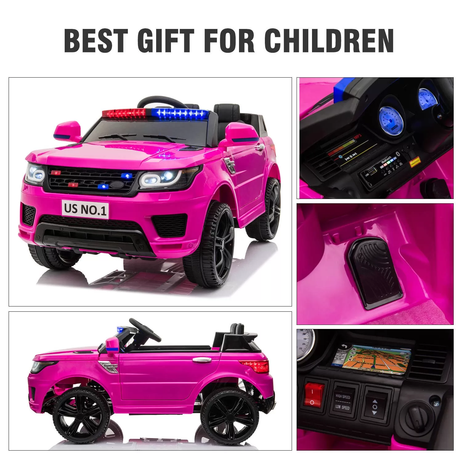 Jaxpety 12-Volt Remote-control Car (Battery & Charger Included) - Image 3