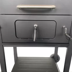 Alternative view of GRILLFEST 23.6-in W Black Charcoal Grill