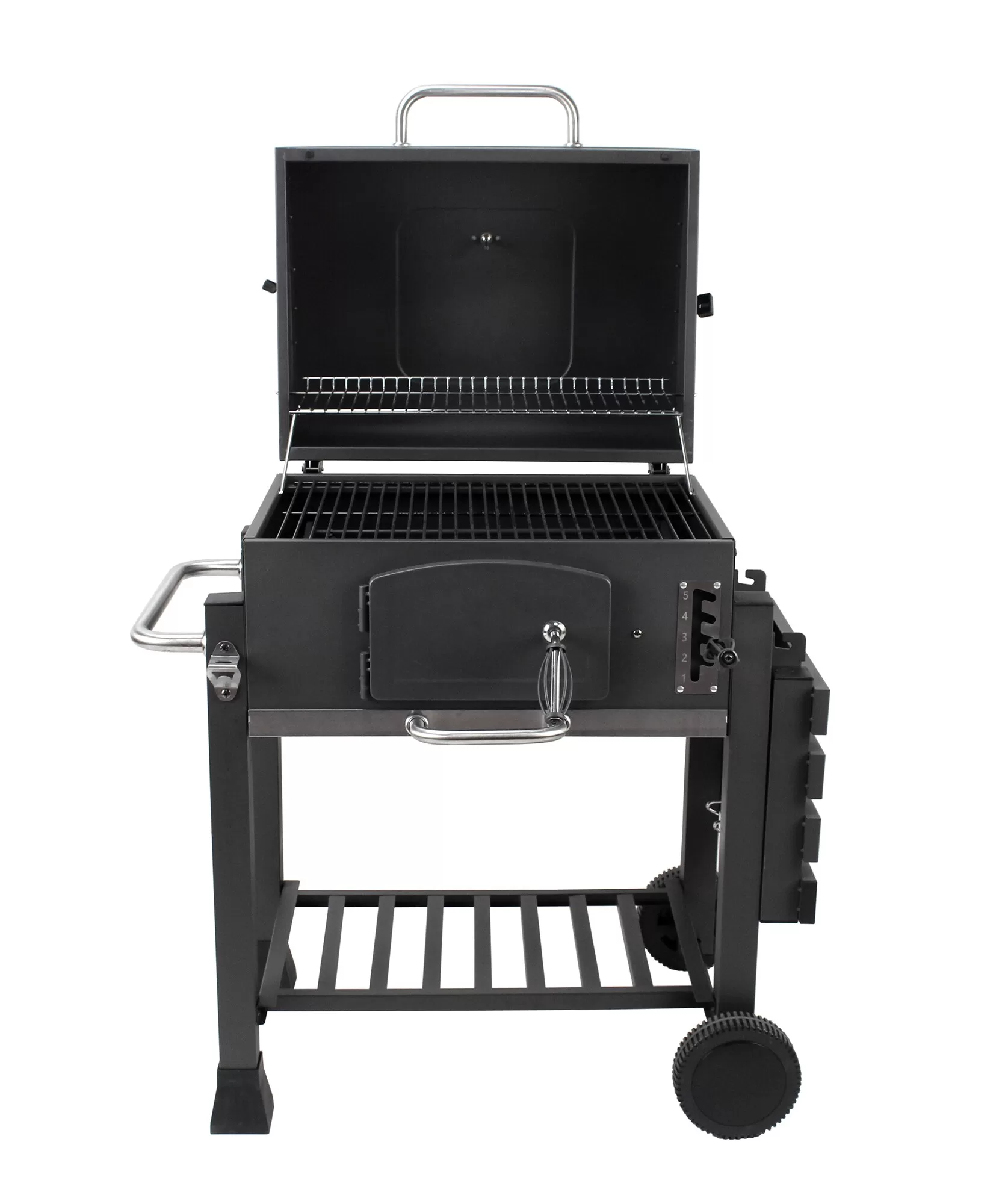 GRILLFEST 24-in W Black Charcoal Grill - Image 5