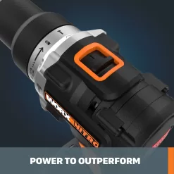 Alternative view of WORX Nitro Power Share Nitro 20-volt Max 1/2-in Brushless Cordless Drill (Tool Only)