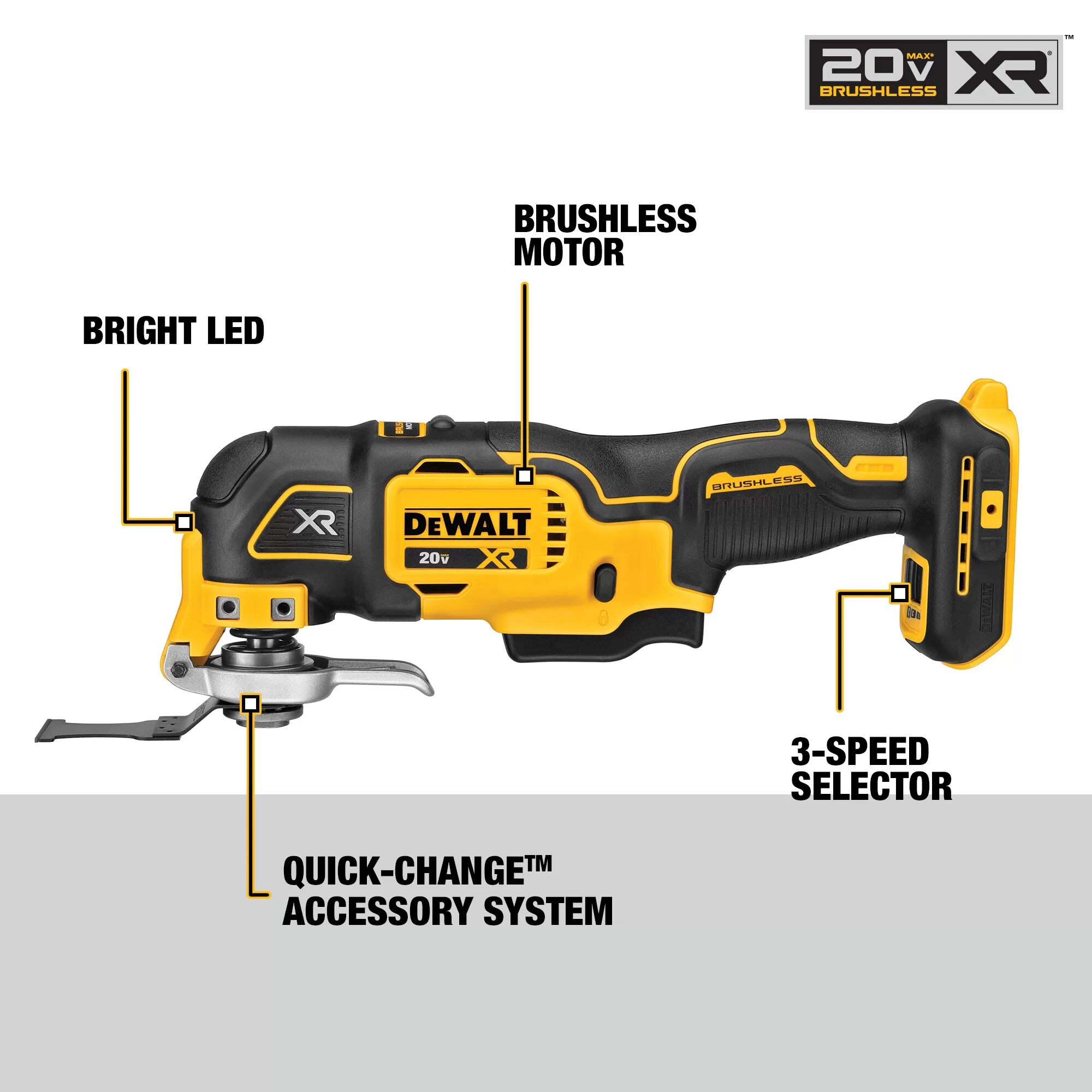 DEWALT DCK379D2 3-Tool 20-Volt Max Brushless Power Tool Combo Kit with Soft Case (2-Batteries and charger Included) - Image 18
