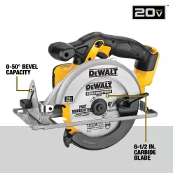 Alternative view of DEWALT 4-Tool 20-Volt Max Power Tool Combo Kit with Soft Case (2-Batteries and charger Included)