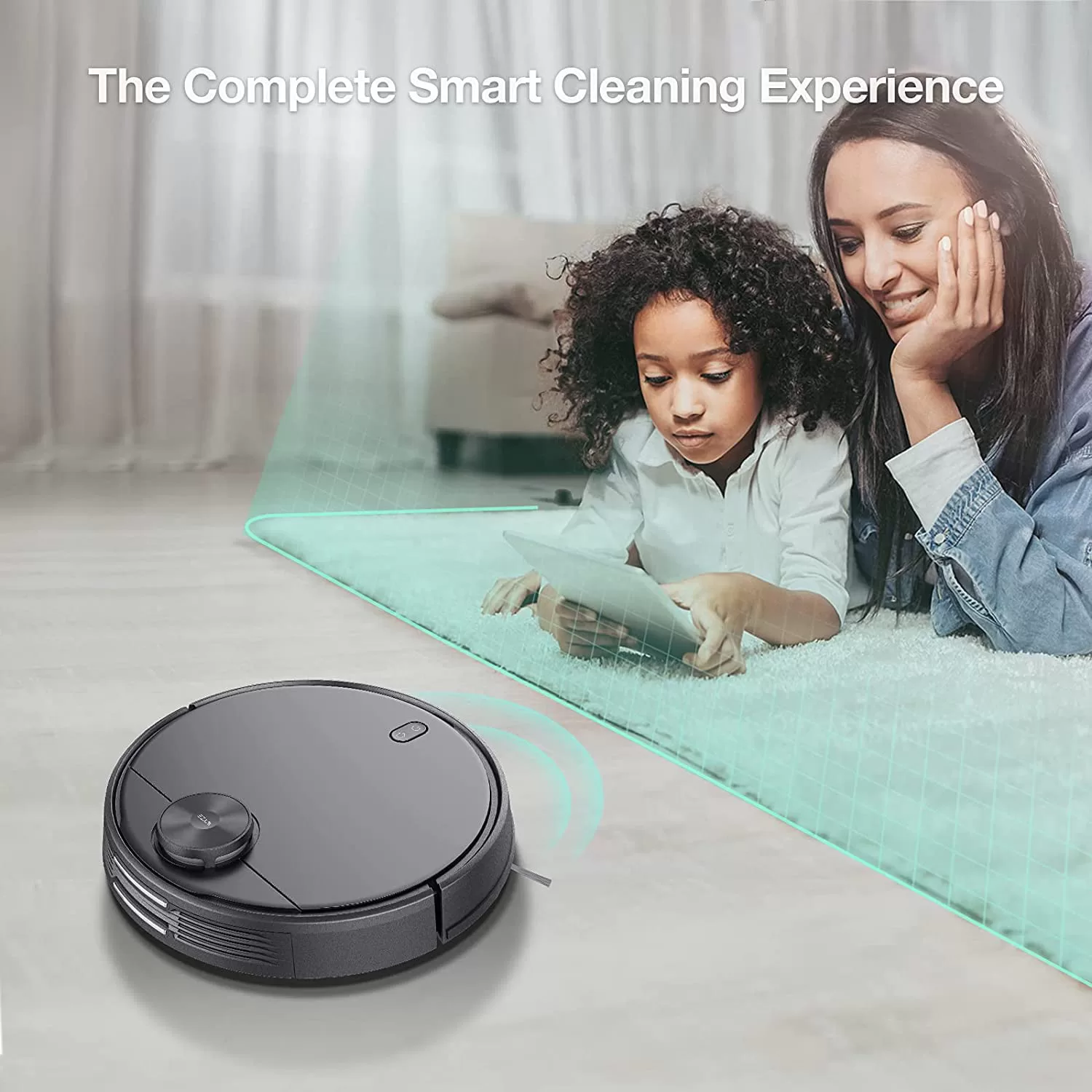 Wyze Robot Vacuum with LiDAR Room Mapping