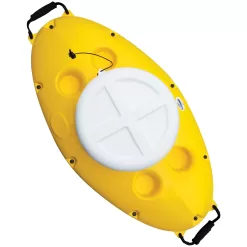 Creekkooler 30 qt Hard Side Floating Cooler, Yellow