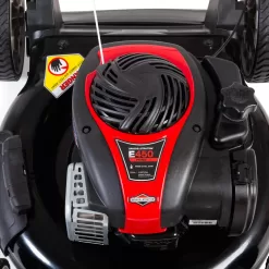 Black Max 21-inch 125cc Gas Push Mower with Briggs & Stratton Engine (Assembled Product Weight 46.9 lb; 22.10-inch Height)
