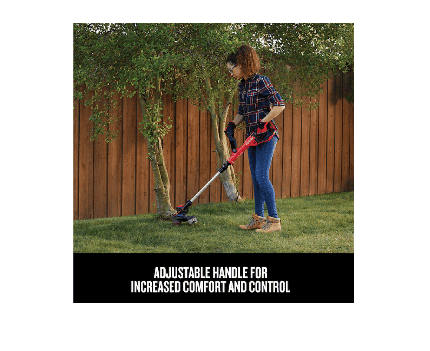 CRAFTSMAN CMCST900D1 WEEDWACKER V20 20-volt Max 13-in Straight Cordless String Trimmer Edger Capable (Battery Included) - Image 6