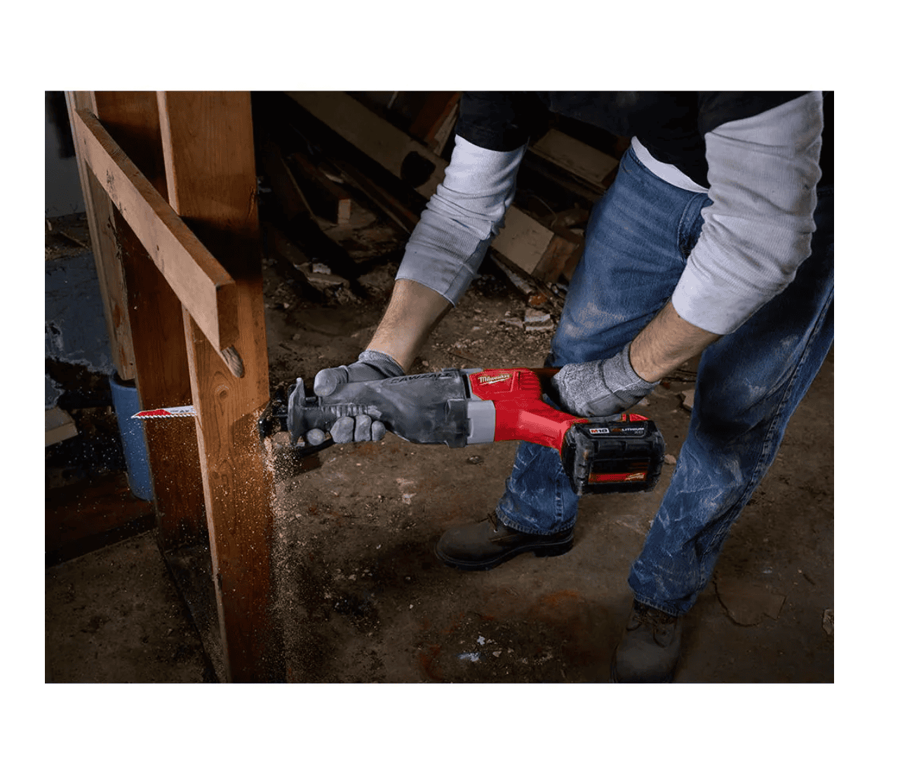 Milwaukee 2621-21 M18 18V Lithium-Ion Cordless SAWZALL Reciprocating Saw W/(1) 3.0Ah Batteries, Charger, Hard Case