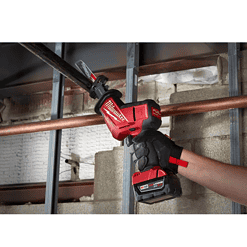 Milwaukee 2719-20-48-59-1835 M18 FUEL 18-Volt Lithium-Ion Brushless Cordless HACKZALL Reciprocating Saw with 3.0 Ah Battery and Charger
