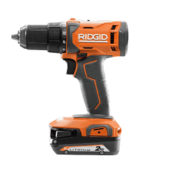 RIDGID R9207 18V Cordless 1/2 in. Drill/Driver and 6-1/2 in. Circular Saw Combo Kit with 2.0 Ah and 4.0 Ah Battery, Charger, and Bag