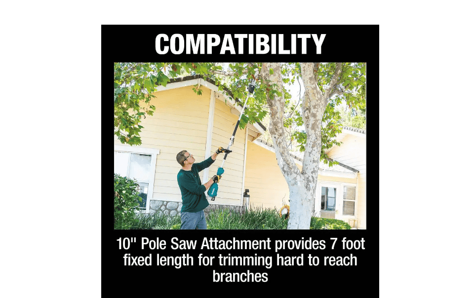 Makita XUX02Z 18V LXT Lithium-Ion Brushless Cordless Couple Shaft Power Head, Tool Only