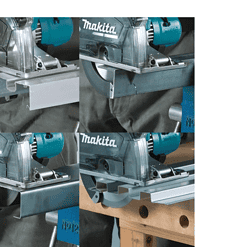 Makita XSC04Z 18-Volt LXT Lithium-Ion Brushless Cordless 5-7/8 in. Metal Cutting Saw with Electric Brake and Chip Collector Tool-Only
