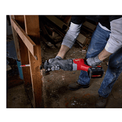 Milwaukee Reciprocating Saw 2621-20-48-59-1850 M18 18V Lithium-Ion Cordless SAWZALL with M18 Starter Kit (1) 5.0Ah Battery and Charger