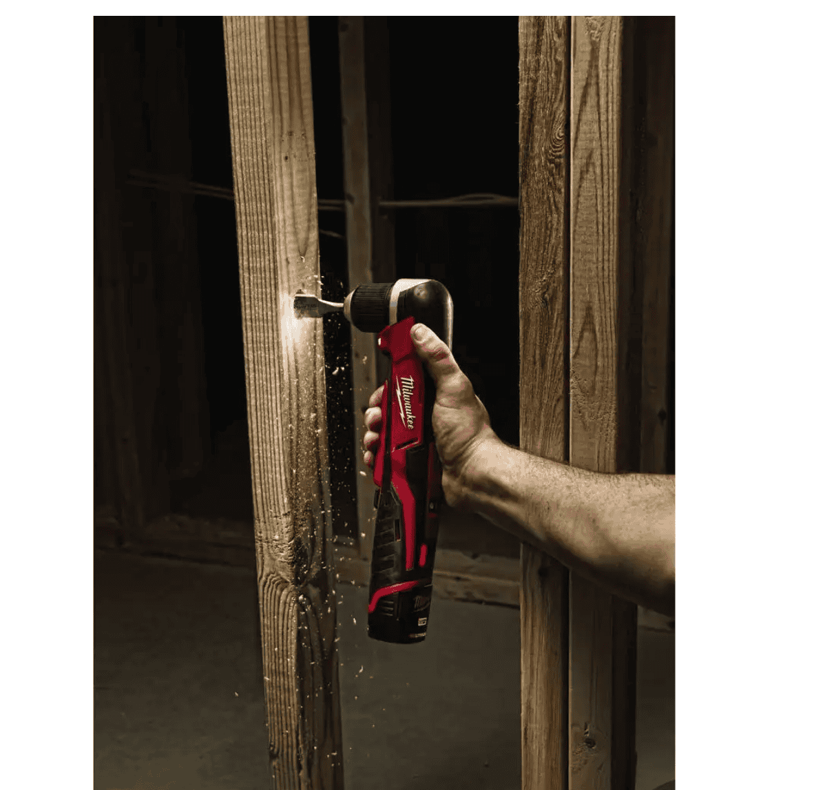 Milwaukee 2551-22-2415-20 M12 FUEL SURGE 12V Lithium-Ion Brushless Cordless 1/4 in. Hex Impact Driver Compact Kit with M12 Right Angle Drill