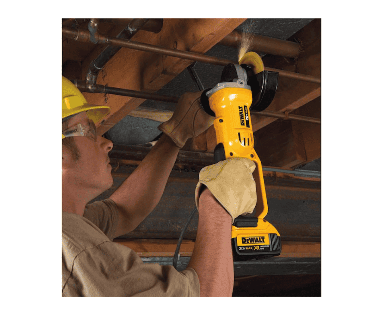 DEWALT DCG412B 4.5-in 20-Volt Trigger Switch Cordless Angle Grinder - Image 6