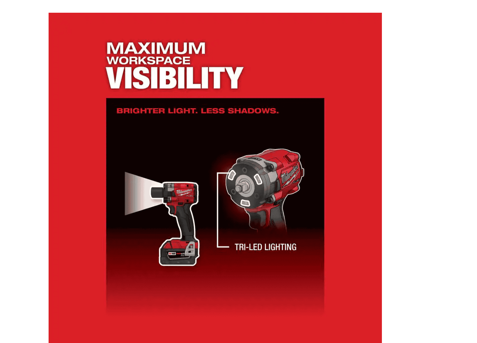 Milwaukee 2854-20 M18 FUEL GEN-3 18V Lithium-Ion Brushless Cordless 3/8 in. Compact Impact Wrench with Friction Ring (Tool-Only)