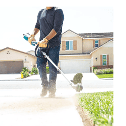 Makita XUX02SM1X1 18V LXT Lithium-Ion Brushless Cordless Couple Shaft Power Head Kit w/13 in. String Trimmer Attachment (4.0Ah)