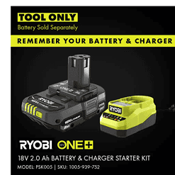RYOBI P318 ONE+ 18V Cordless AirStrike 23-Gauge 1-3/8 in. Headless Pin Nailer (Tool Only)