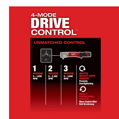 Milwaukee 2564-20-2565-20 M12 FUEL 12V Lithium-Ion Brushless Cordless 3/8 in. and 1/2 in. Right Angle Impact Wrenches Set (2-Tool)