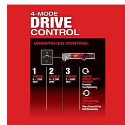 Milwaukee 2565P-20 M12 FUEL 12V Lithium-Ion Brushless Cordless 1/2 in. Right Angle Impact Wrench with Pin Detent (Tool-Only)