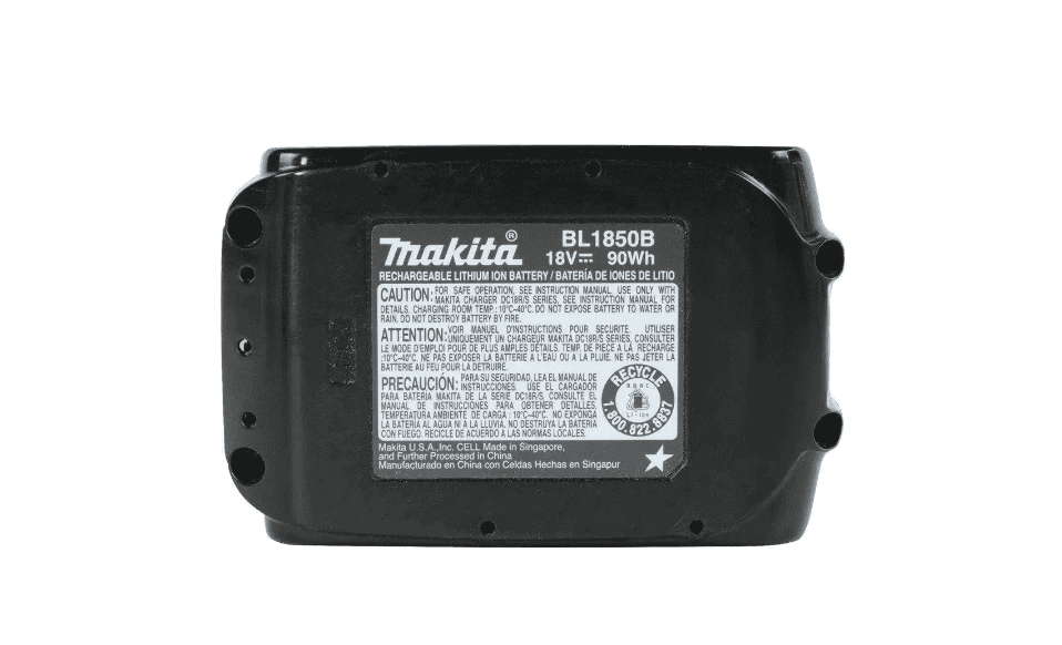 Makita BL1850B-2 18-Volt LXT Lithium-Ion High Capacity Battery Pack 5.0 Ah with LED Charge Level Indicator (2-Pack)