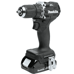 Makita XFD15SY1B 18V LXT Sub-Compact Lithium-Ion Brushless Cordless 1/2 in. Driver Drill Kit, 1.5Ah