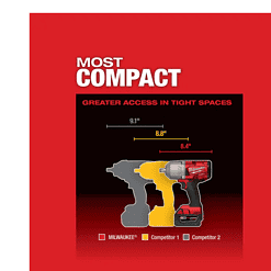 Milwaukee 2767-20 M18 FUEL 18-Volt Lithium-Ion Brushless Cordless 1/2 in. Impact Wrench with Friction Ring (Tool-Only)