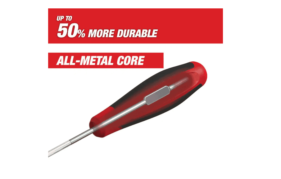 Milwaukee 48-22-9515 Combination Metric Wrench Mechanics Tool Set & 48-22-9215 Hook and Pick Set (19-Piece)