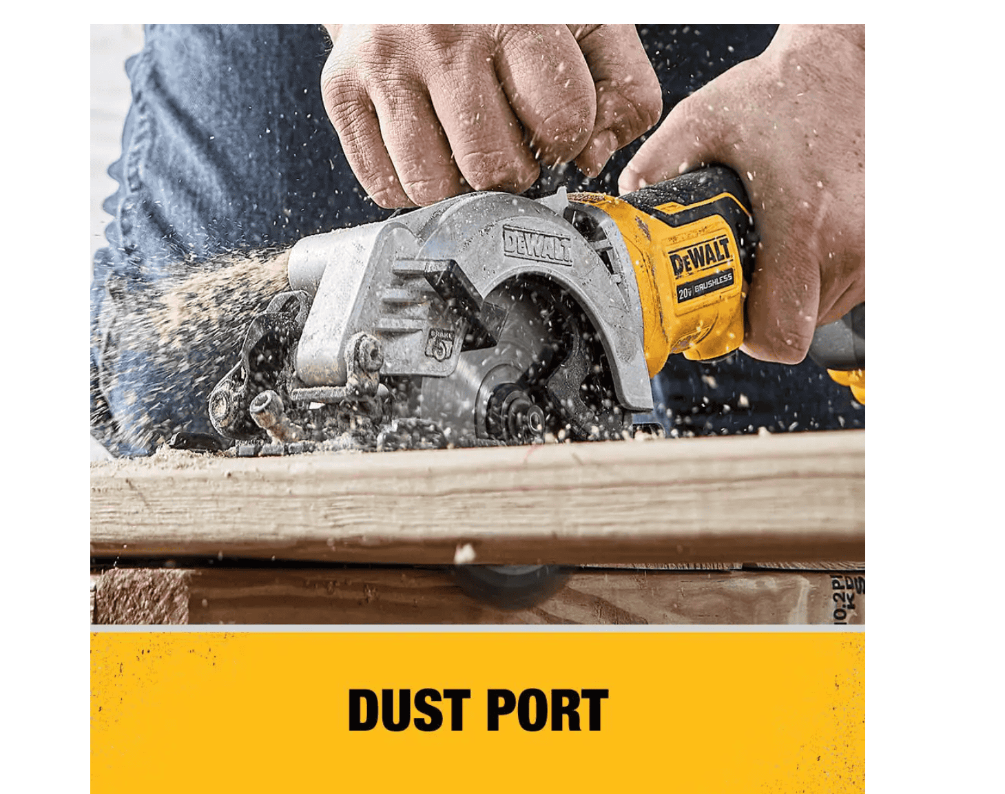 DEWALT DCS571B ATOMIC 20-Volt MAX Cordless Brushless 4-1/2 in. Circular Saw (Tool-Only)