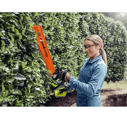 RYOBI P2680VNM ONE+ HP 18V Brushless 22 in. Cordless Battery Hedge Trimmer with 2.0 Ah Battery and Charger