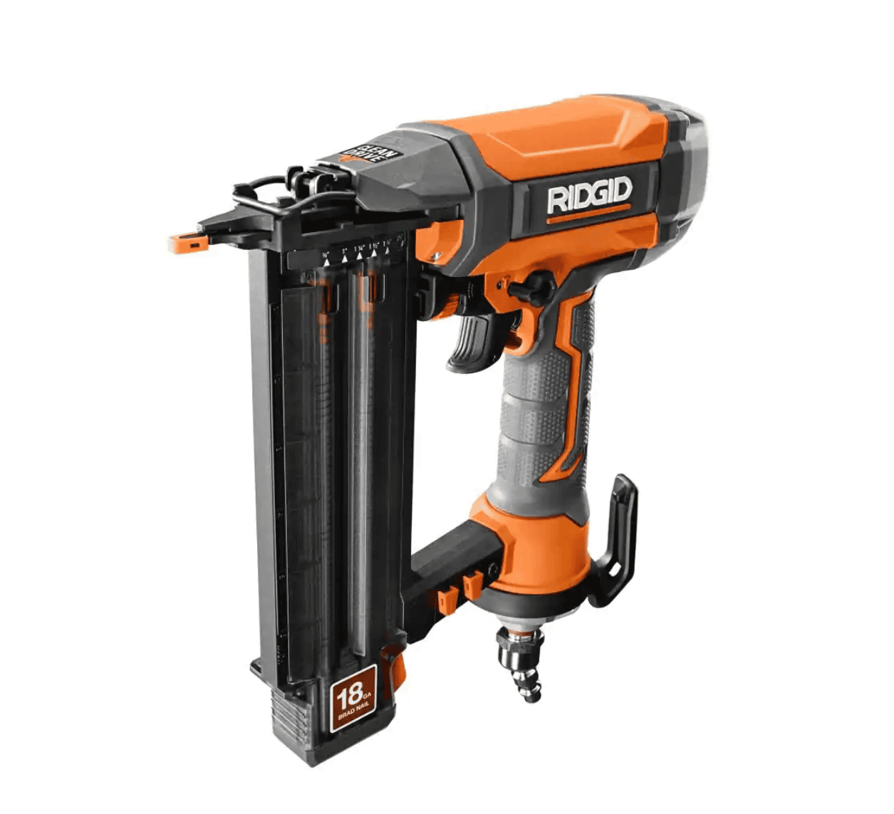 RIDGID R69601FKN 6 Gal. Electric Pancake Air Compressor and Pneumatic 18-Gauge 2-1/8 in. Brad Nailer