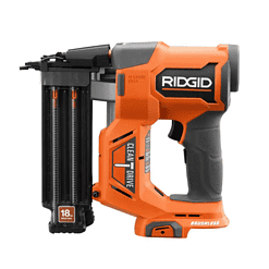 RIDGID 18V Cordless Brad Nailer with 2.0 Ah Battery and Charger