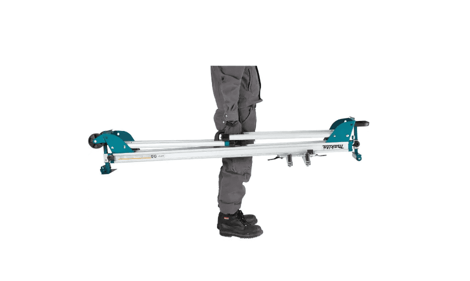 Makita WST07 33.5 in. x 69.5 in. Folding Rolling Miter Saw Stand