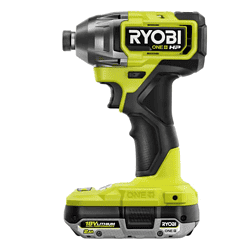 RYOBI PBLID02K ONE+ HP 18V Brushless Cordless 1/4 in. 4-Mode Impact Driver Kit w/(2) 2.0 Ah HIGH PERFORMANCE Battery, Charger, Bag