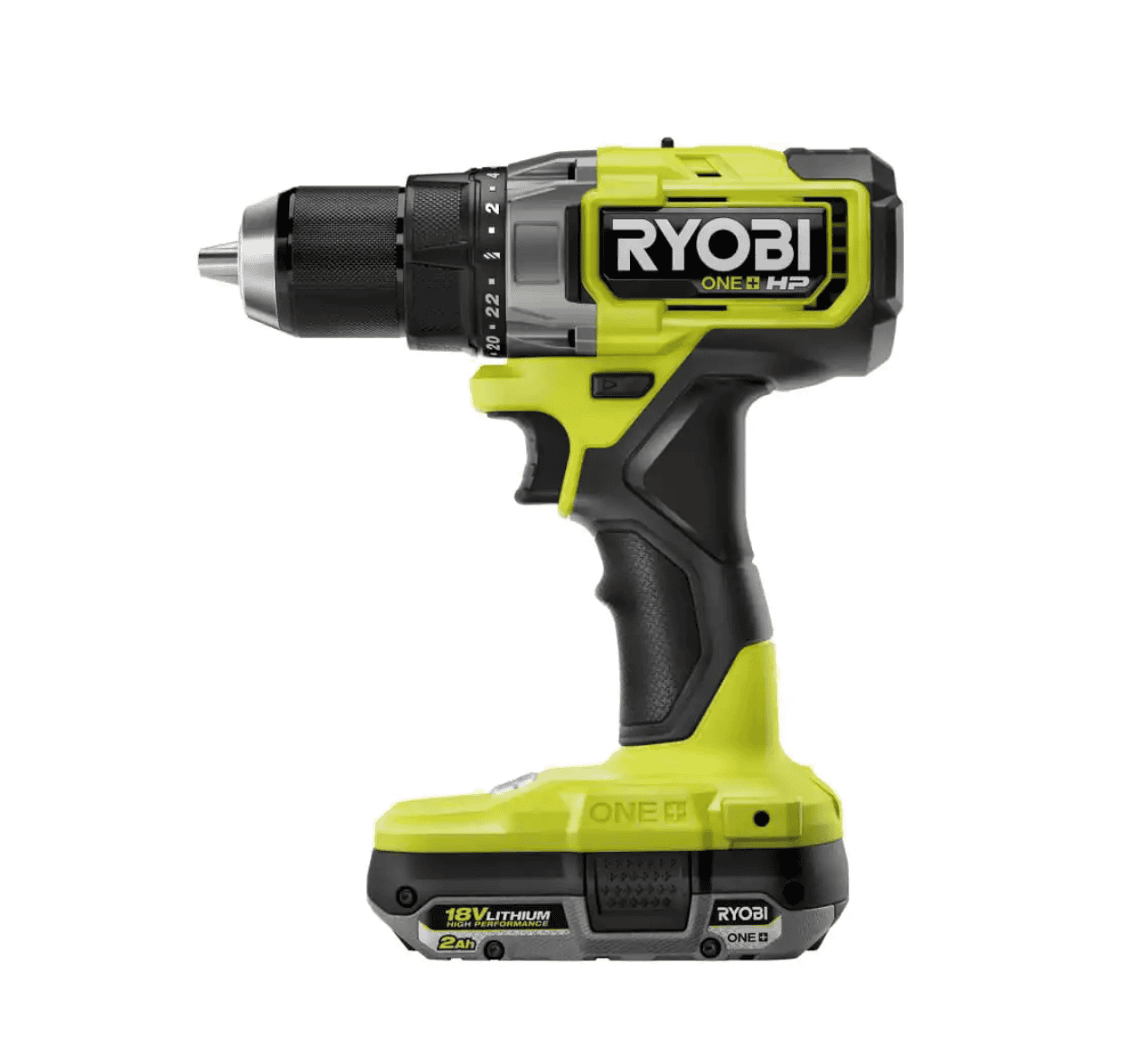 RYOBI PBLDD01K-A98401 ONE+ HP 18V Brushless Cordless 1/2 in. Drill/Driver Kit w/(2) Batteries, Charger, Bag, & Drill/Drive Kit (40-Piece)