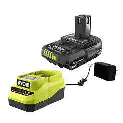 RYOBI PBLID01B-PSK005 ONE+ HP 18V Brushless Cordless 1/4 in. Impact Driver with 2.0 Ah Battery and Charger