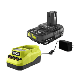 RYOBI P519-PSK005 ONE+ 18V Cordless Reciprocating Saw with 2.0 Ah Battery and Charger