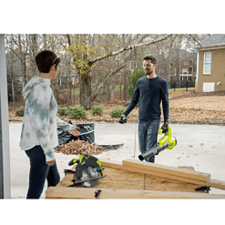 RYOBI P507-PSK005 ONE+ 18V Cordless 6-1/2 in. Circular Saw with 2.0 Ah Battery and Charger