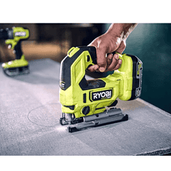 RYOBI Jig Saw PBLJS01B-PSK005 ONE+ HP 18V Brushless Cordless with 2.0 Ah Battery and Charger