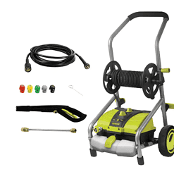 Sun Joe SPX4001 2030 PSI 1.76 GPM 14.5 Amp Electric Pressure Washer with Pressure-Select Technology and Hose Reel