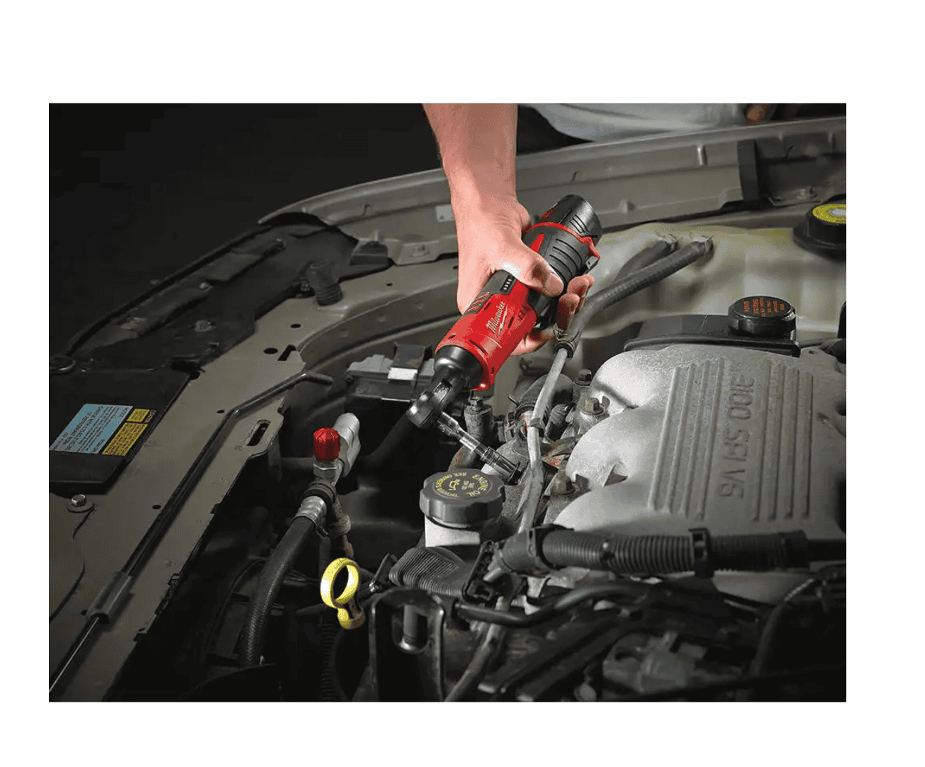 Milwaukee 2401-22-2456-20 M12 12-Volt Lithium-Ion Cordless 1/4 in. Hex Screwdriver and 1/4 in. Ratchet Combo Kit (2-Tool)