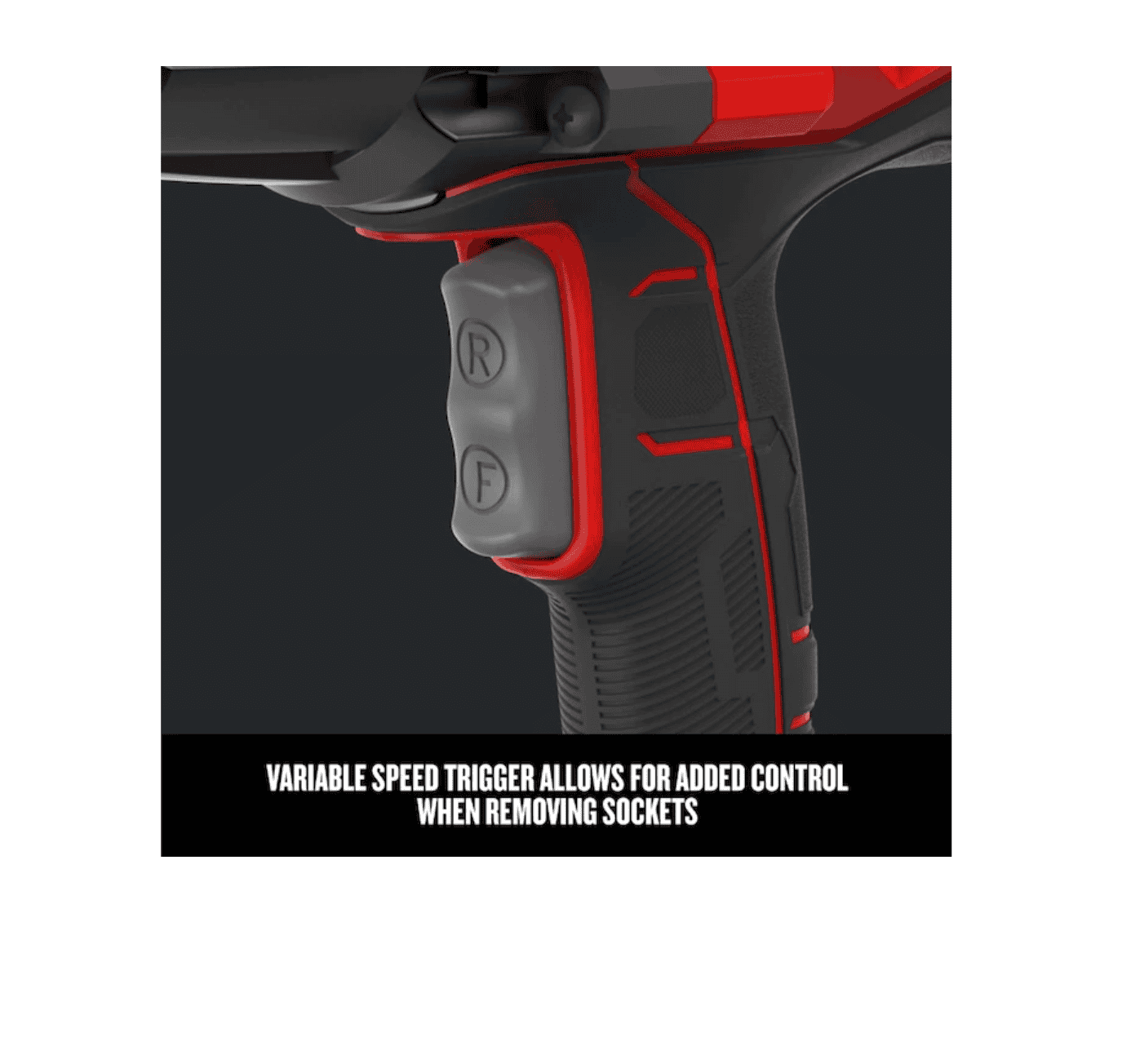 CRAFTSMAN CMEF901 7.5 Amps Variable Speed 1/2-in Drive Corded Impact Wrench (Tool Only) - Image 6