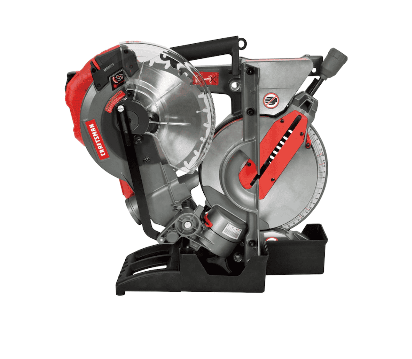 CRAFTSMAN Miter Saw CMXEMAR120 10-in Single Bevel Folding Compound Corded - Image 6