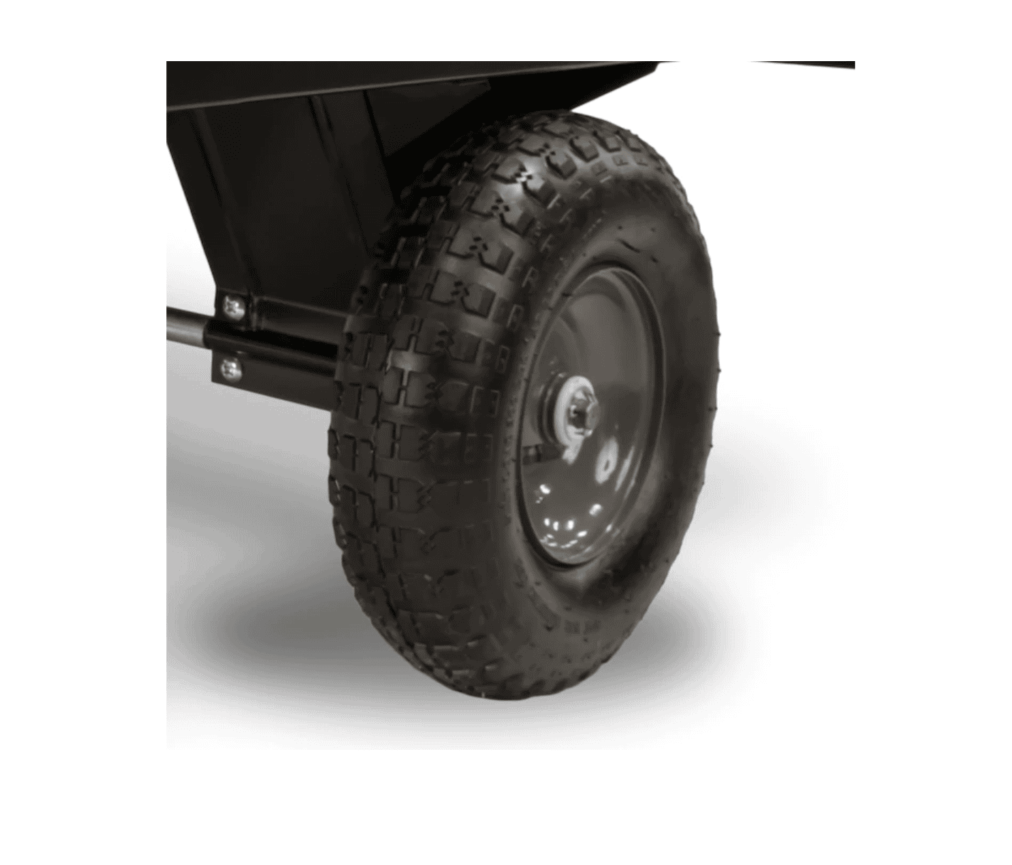 Agri-Fab 45-0303 350-Pound 10-cu ft Steel Dump Cart, Black - Image 6