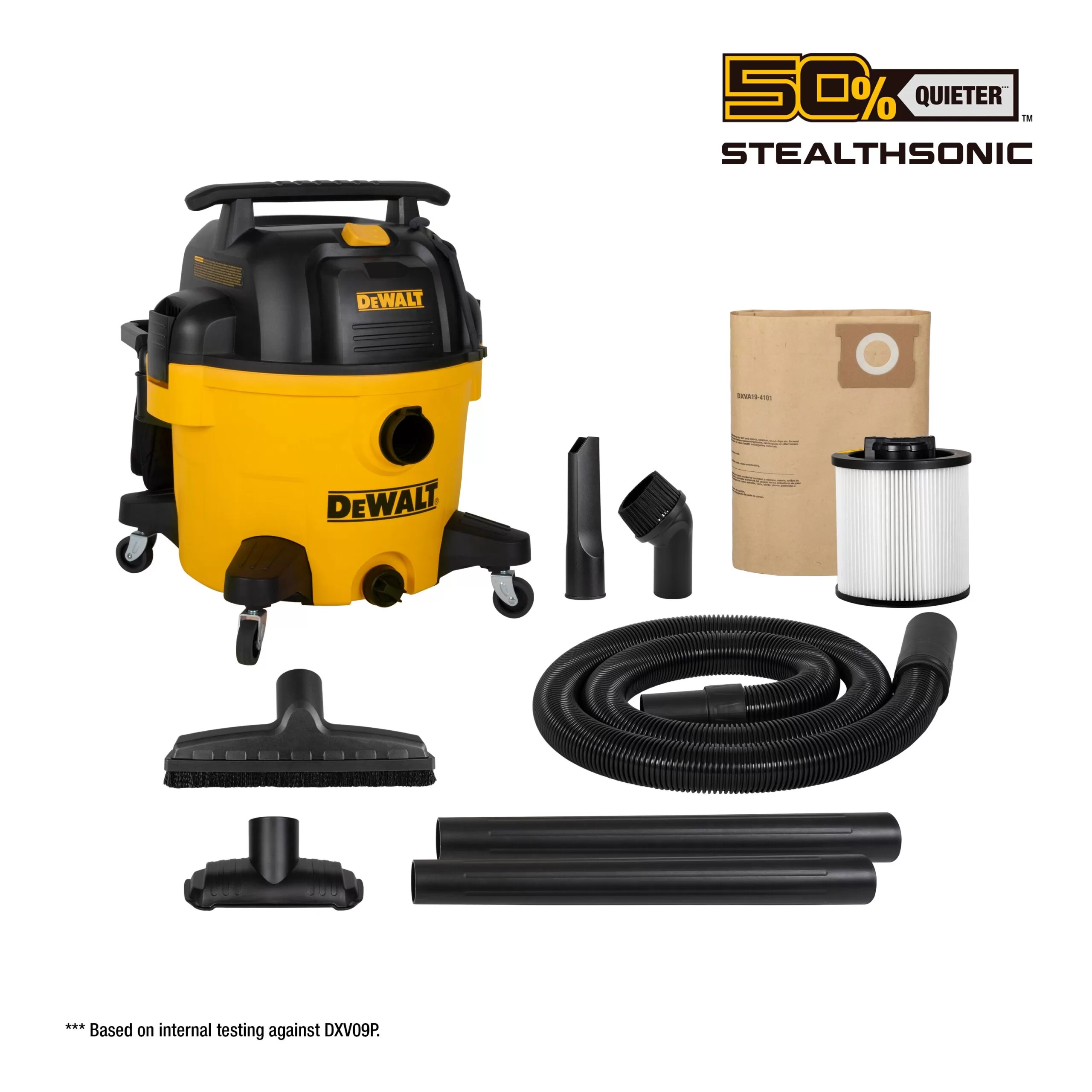 DEWALT 9-Gallons 5-HP Corded Wet/Dry Shop Vacuum with Accessories Included - Image 14