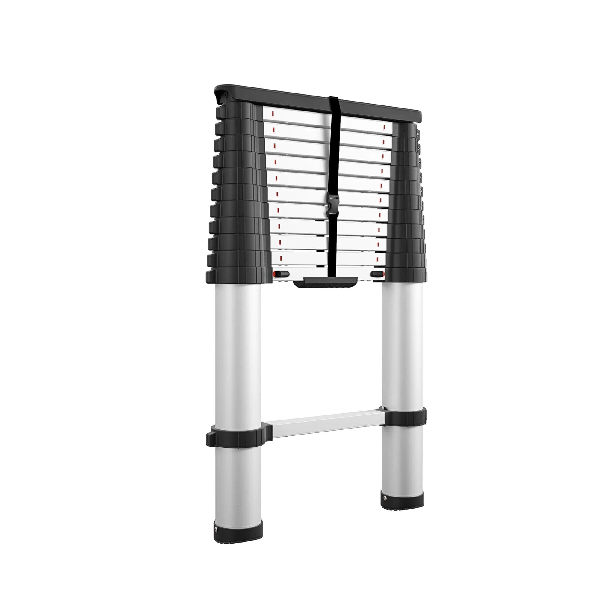 Cosco SmartClose Aluminum 12.65-ft Type 1A- 300-lb Capacity Telescoping Extension Ladder - Image 2