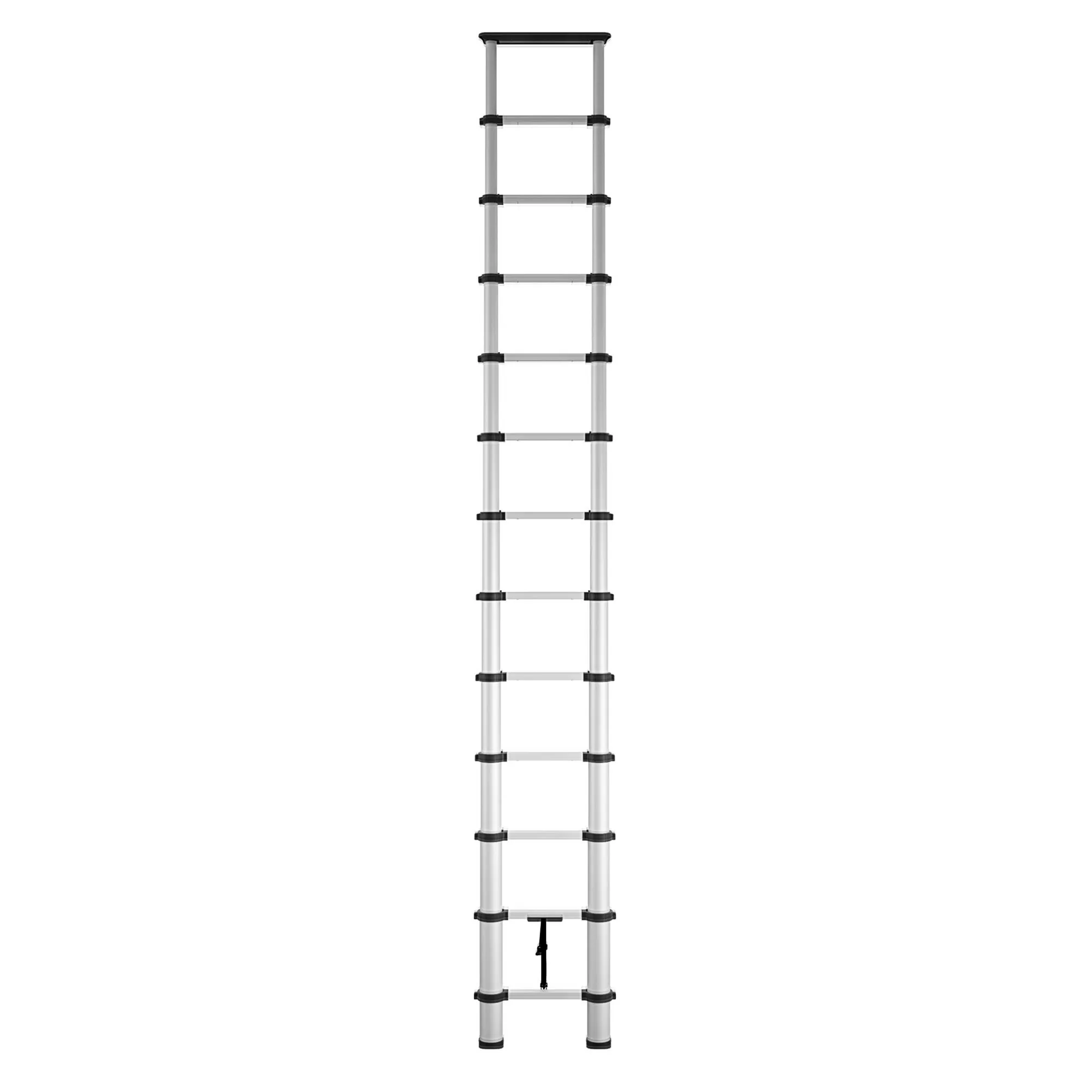 Cosco SmartClose Aluminum 12.65-ft Type 1A- 300-lb Capacity Telescoping Extension Ladder - Image 9